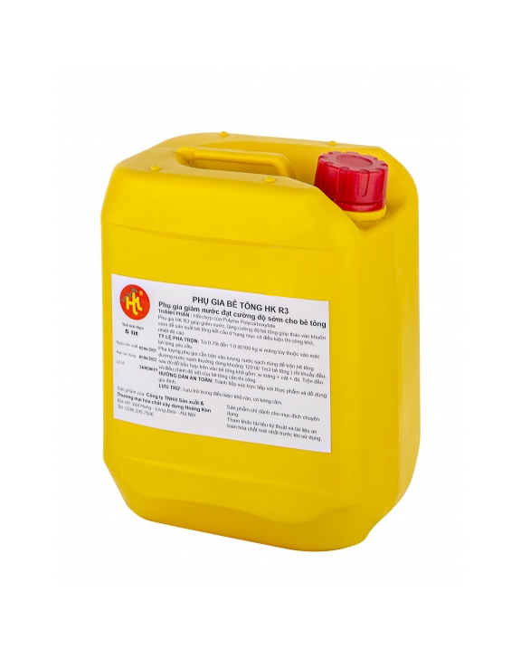 HK R3 -PHỤ GIA GIẢM NƯỚC VÀ THÚC ĐẨY SỰ PHÁT TRIỂN CƯỜNG ĐỘ SỚM